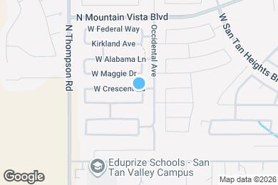 Map image of the property - 4337 W Crescent Rd