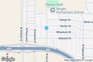 Map image of the property - 2705 N. Ave. N