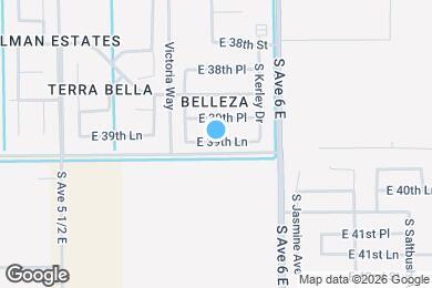 Map image of the property - 7335 E 39th Pl