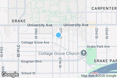 Map image of the property - 1122 27th St