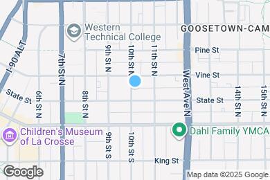 Map image of the property - 212 10th St N