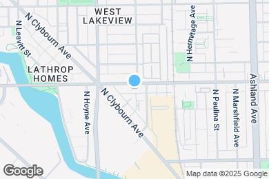 Map image of the property - 1909 W Diversey Pky