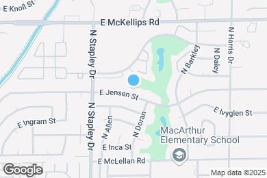 Map image of the property - Mesa Royale Apartments