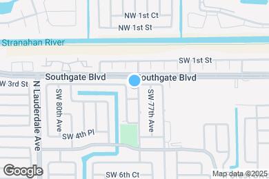 Map image of the property - 303 SW 77th Ter
