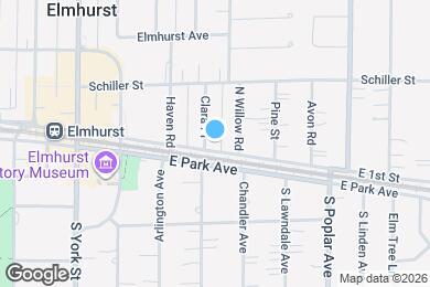 Map image of the property - 215 E 1st St