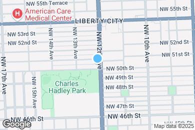 Map image of the property - 5050 NW 12th Ave