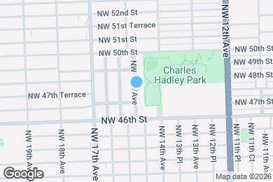 Map image of the property - 4727 NW 15th Ave