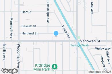 Map image of the property - 13429 Vanowen St