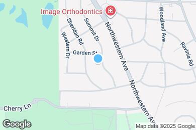 Map image of the property - 1527 Summit Dr