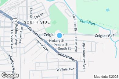 Map image of the property - 201 Hickory St