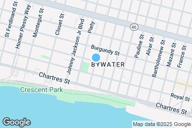 Map image of the property - 3400 Dauphine St