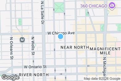 Map image of the property - 58 W Superior St