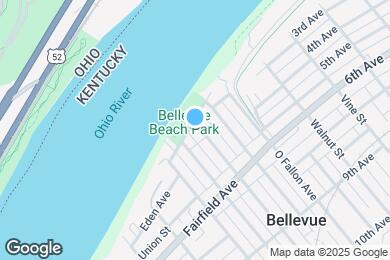 Map image of the property - 106 Ward Ave