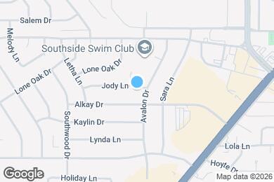 Map image of the property - 2807 Jody Ln