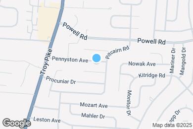 Map image of the property - 4560 Pennyston Ave