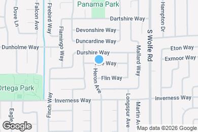 Map image of the property - 1548 Heron Ave