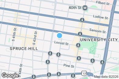 Map image of the property - 208 S 41st St