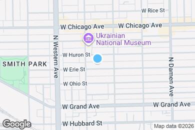 Map image of the property - 2234 W Erie St