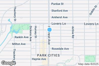 Map image of the property - 6950 Hillcrest Ave