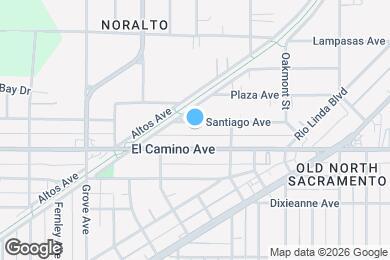 Map image of the property - 546 Santiago Ave