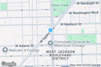 Map image of the property - 36 S Ashland Ave