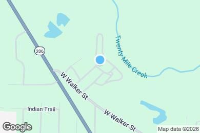 Map image of the property - 1445 Walker St