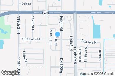 Map image of the property - 13001 115th St
