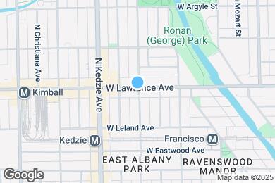Map image of the property - 3103 W Lawrence Ave