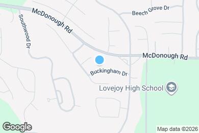 Map image of the property - 1374 Buckingham Dr