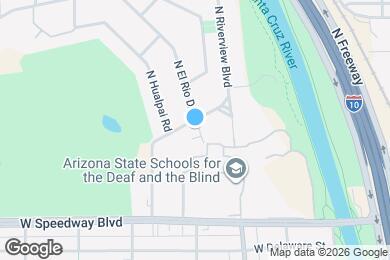 Map image of the property - 1331 N Gila St