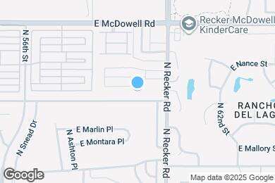 Map image of the property - 5925 E Norwood St