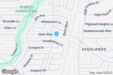 Map image of the property - 2106 Stein Way
