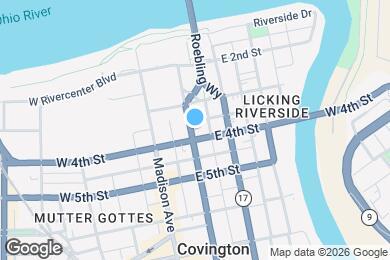 Map image of the property - 334 Scott St
