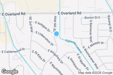 Map image of the property - 1836 SE 5th Way