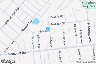 Map image of the property - 1107 Melvin Dr