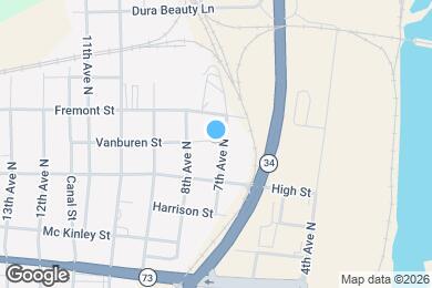 Map image of the property - 511 7th Ave N