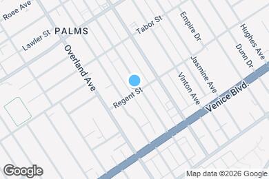 Map image of the property - 3685 Mentone Ave