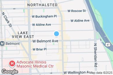 Map image of the property - 620 W. Belmont