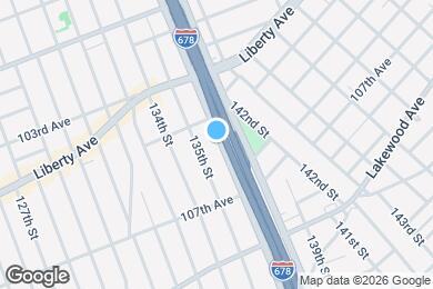 Map image of the property - 10528 Van Wyck Expy
