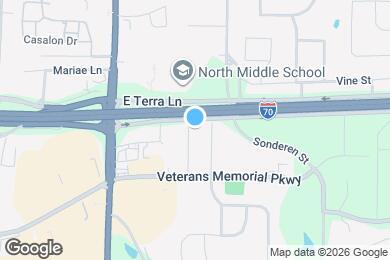Map image of the property - 704 Highland Dr