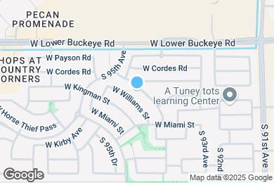 Map image of the property - 3020 S 94th Ave