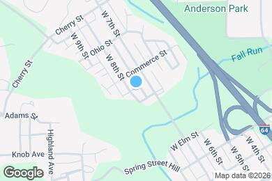 Map image of the property - 630 W 8th St