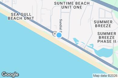 Map image of the property - 17545 Front Beach Rd