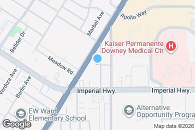 Map image of the property - 12459 1/2 Rose Ave