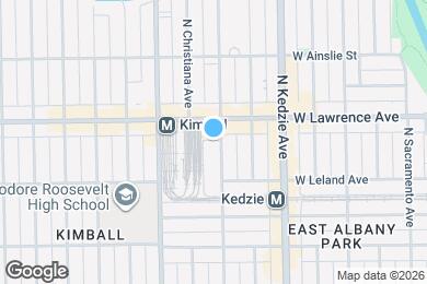 Map image of the property - 4736 N Spaulding Ave