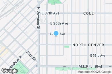 Map image of the property - 3442 Lafayette St