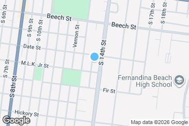 Map image of the property - 416 S 13th Terrace