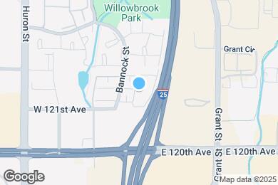 Map image of the property - 12172 Bannock Cir
