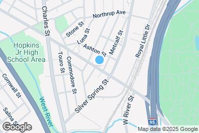 Map image of the property - 313 Branch Ave