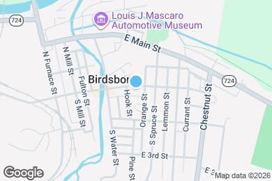 Map image of the property - 502 E 1st St